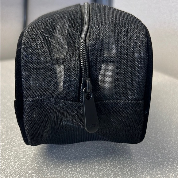 Dior Black Mesh Cosmetic Bag - Picture 2 of 6